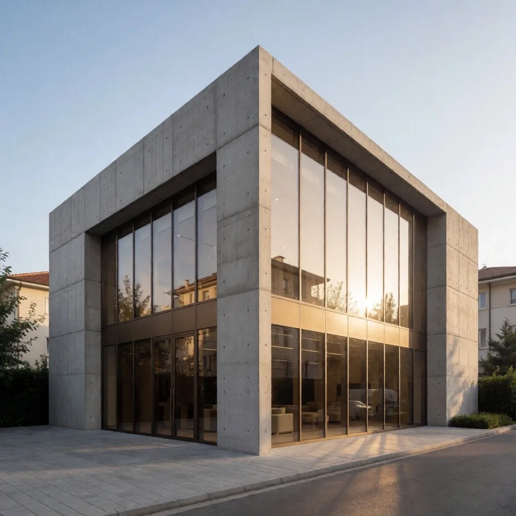 Butik ofis binası dış cephe